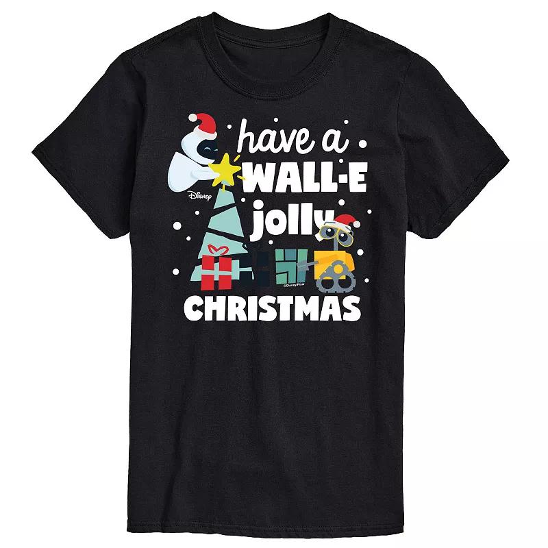 Disney's Wall-E Big & Tall Jolly Christmas Graphic Tee, Men's,  Product Image
