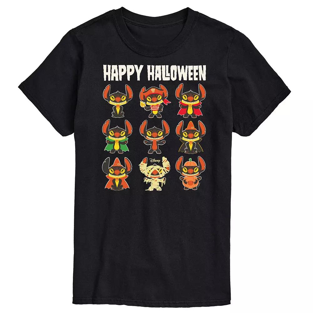 Disney's Lilo & Stitch Big & Tall Happy Halloween Graphic Tee, Men's,  Product Image