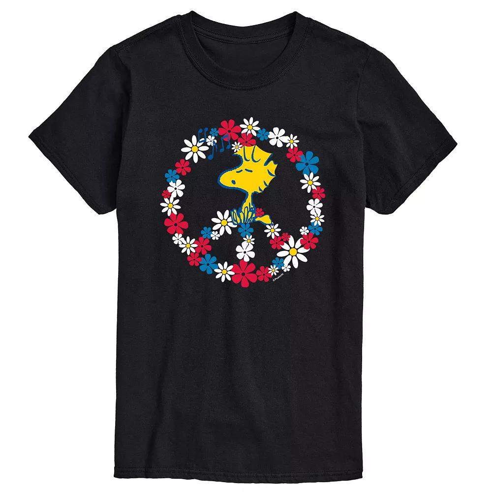 Men's Peanuts Woodstock Peace Tee,  Product Image