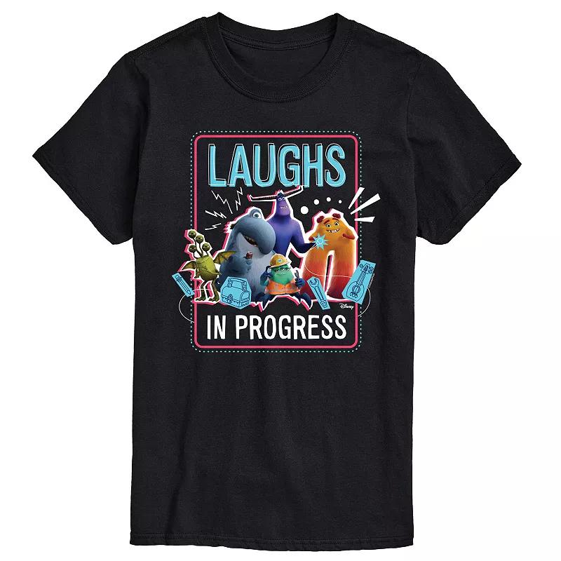 Disney / Pixars Monsters At Work Mens Laughs in Progress Graphic Tee Product Image