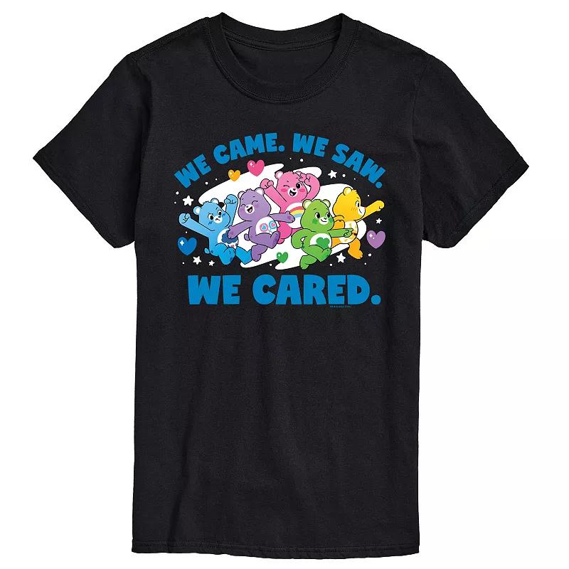Big & Tall Care Bears We Came We Saw We Cared Graphic Tee, Mens Product Image
