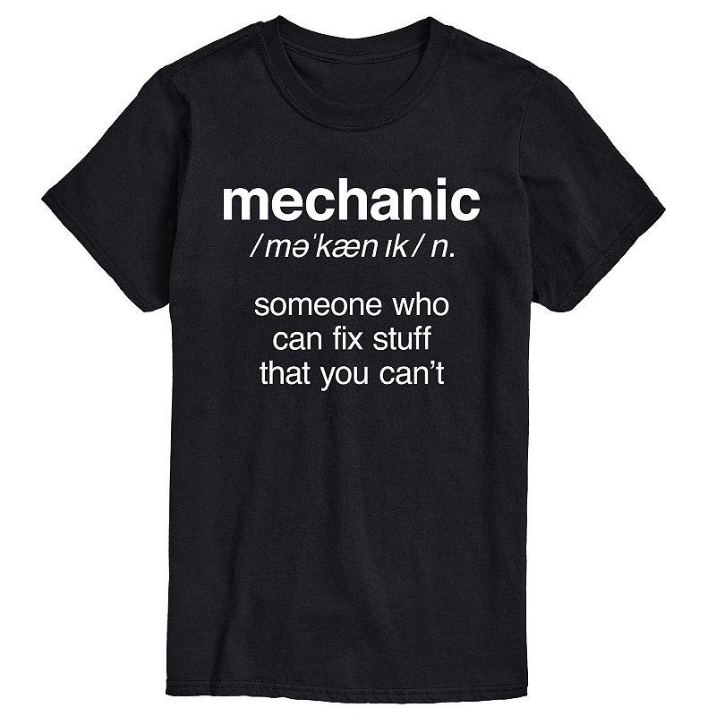 Men's Mechanic Definition Tee,  Product Image
