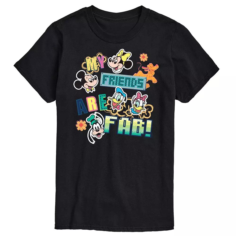 Disney's Men's Friends Are Fab Graphic Tee,  Product Image