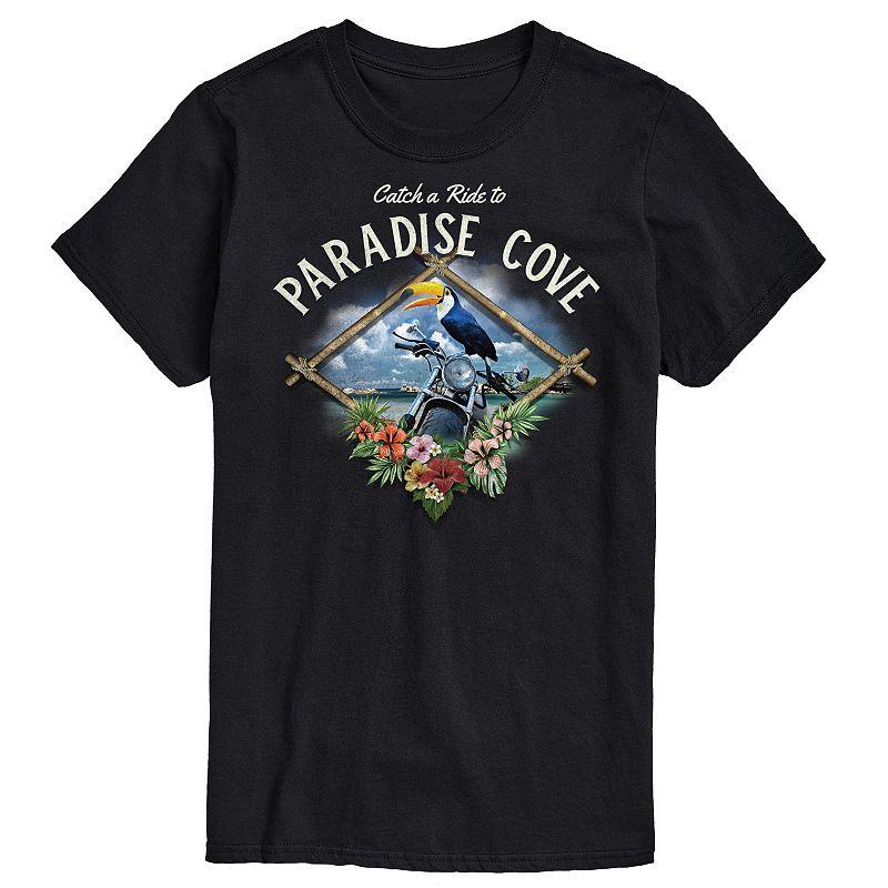 Big & Tall Paradise Cove Postacard Tee, Men's,  Product Image