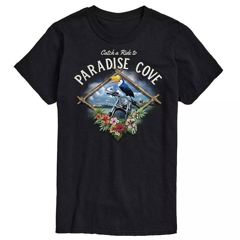 Big & Tall Paradise Cove Postacard Tee, Men's,  Product Image