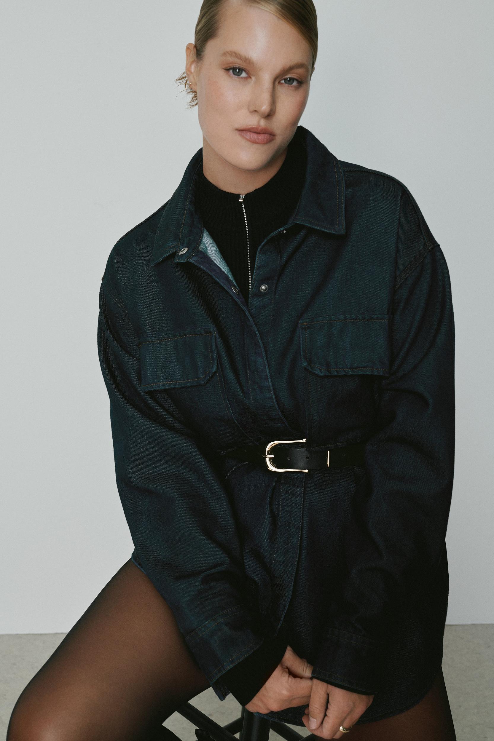 CLASSIC SADDLE BUCKLE BELT | BLACK001 Product Image