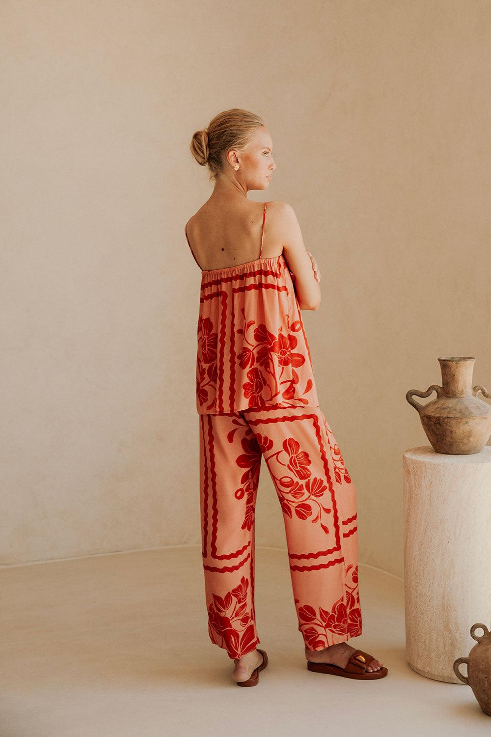 Alani Top - Fiore Postcards Product Image