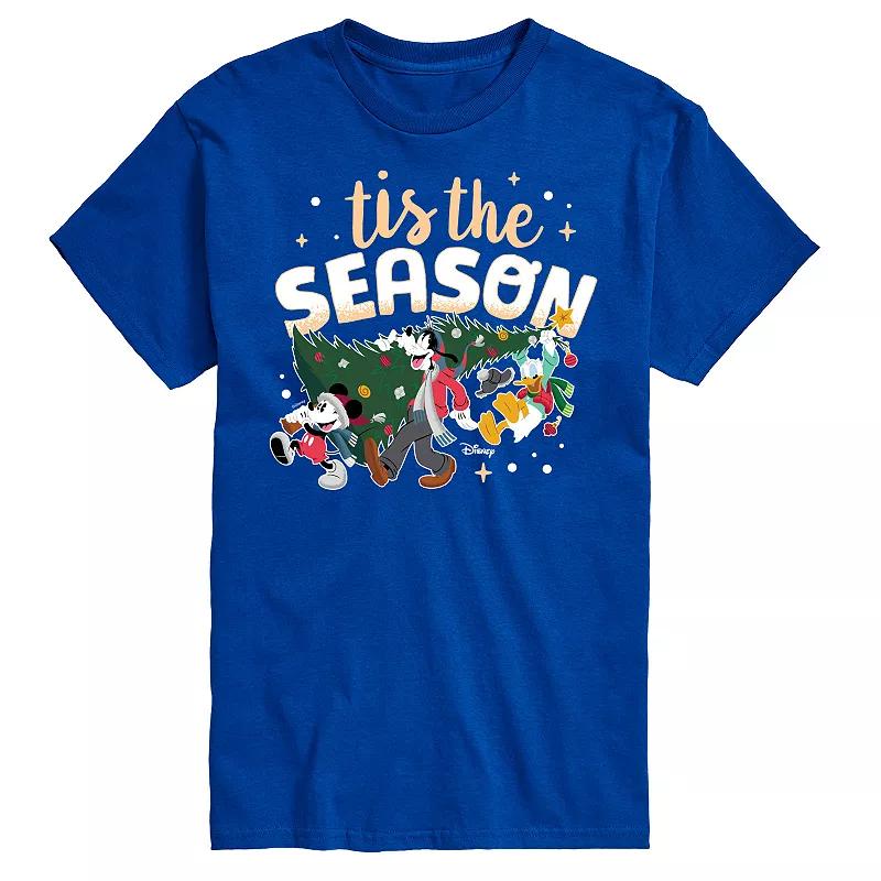 Disney's Mickey Mouse & Friends Men's Tis The Season Graphic Tee,  Product Image