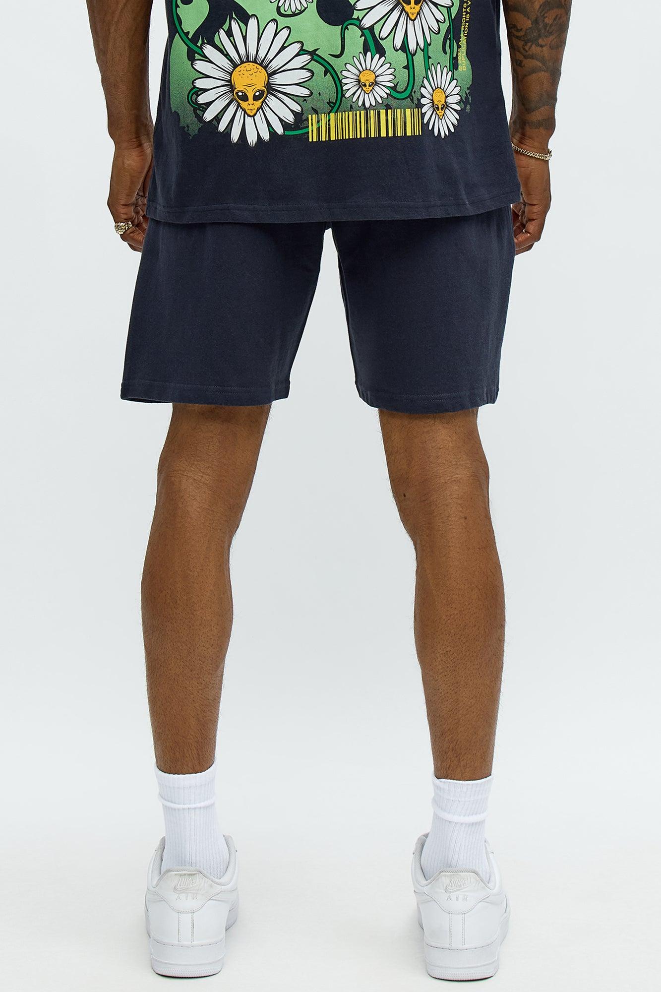 Stack Cash Chase Stars Sweatshorts - Black Male Product Image