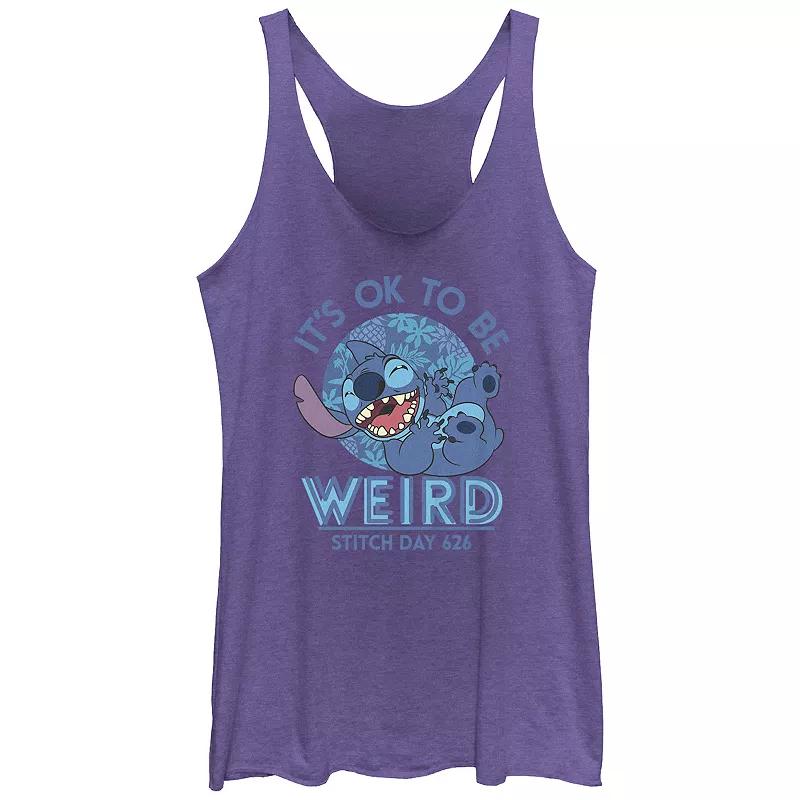 Disney's Mickey and Friends Juniors' Let's Trick Or Treat Rackerback Graphic Tank, Women's,  Product Image