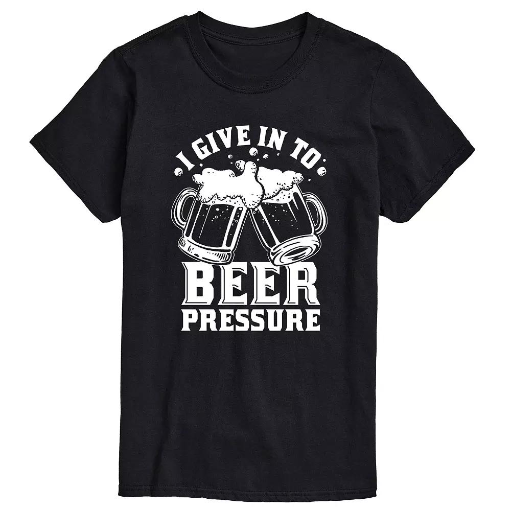 Big & Tall Beer Pressure Graphic Tee, Men's,  Product Image