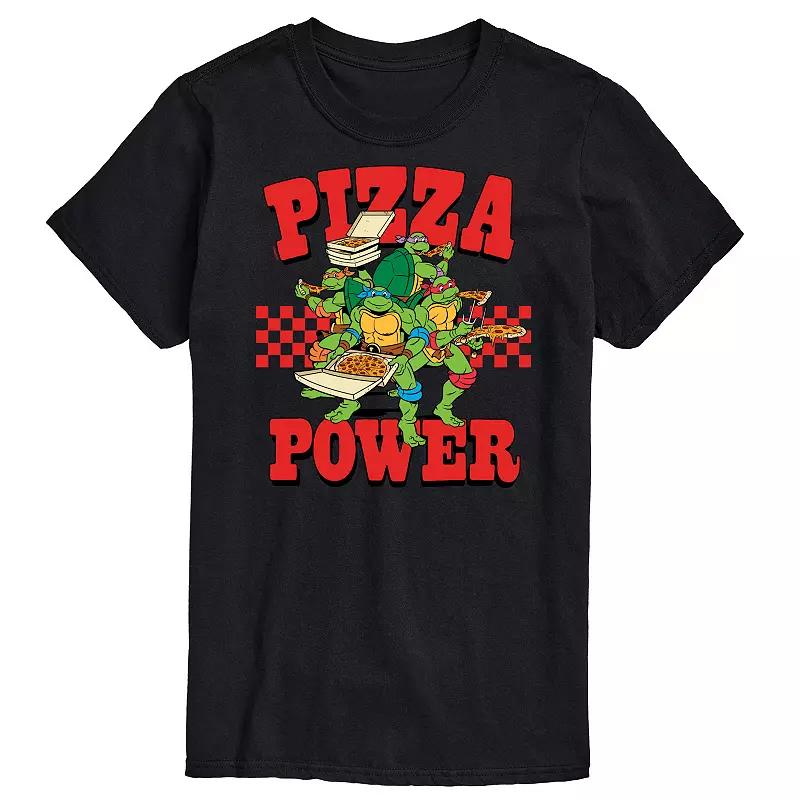 Big & Tall TMNT Pizza Power Graphic Tee, Men's,  Product Image