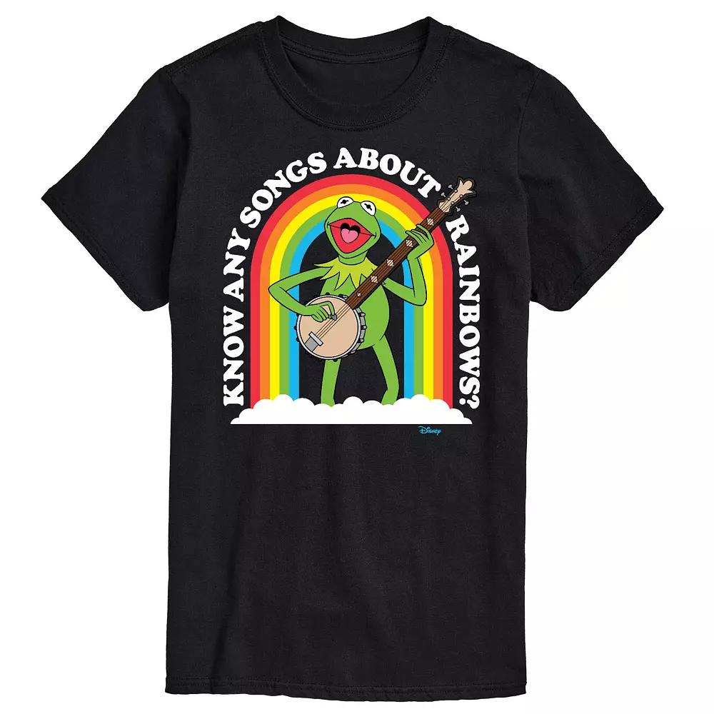 Disney's Men's The Muppets Songs About Rainbows Tee,  Product Image