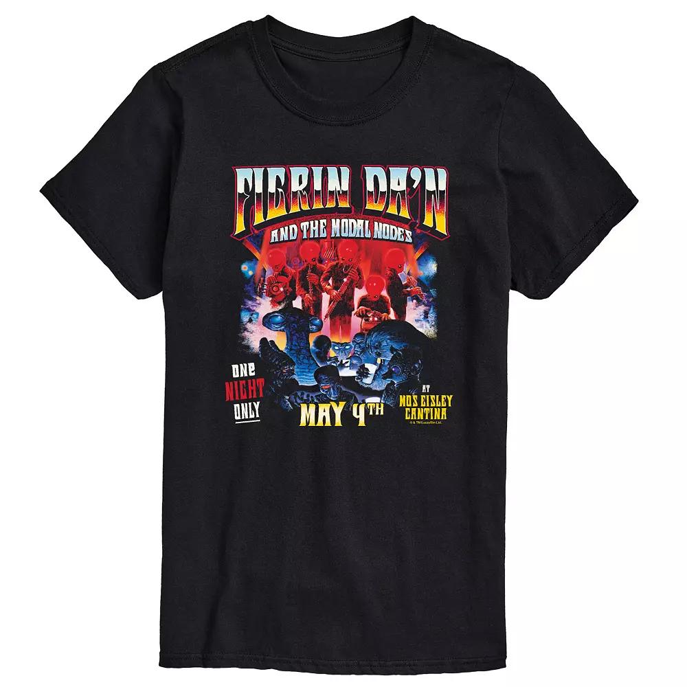 Big & Tall Star Wars Figrin Dan & The Modal Nodes Rock Short Sleeve Graphic Tee, Men's,  Product Image