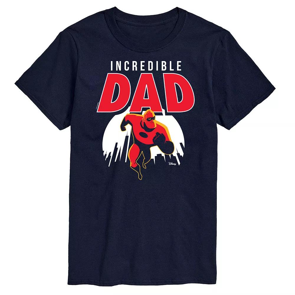 Disney's Men's The Incredibles Incredible Dad Tee,  Product Image