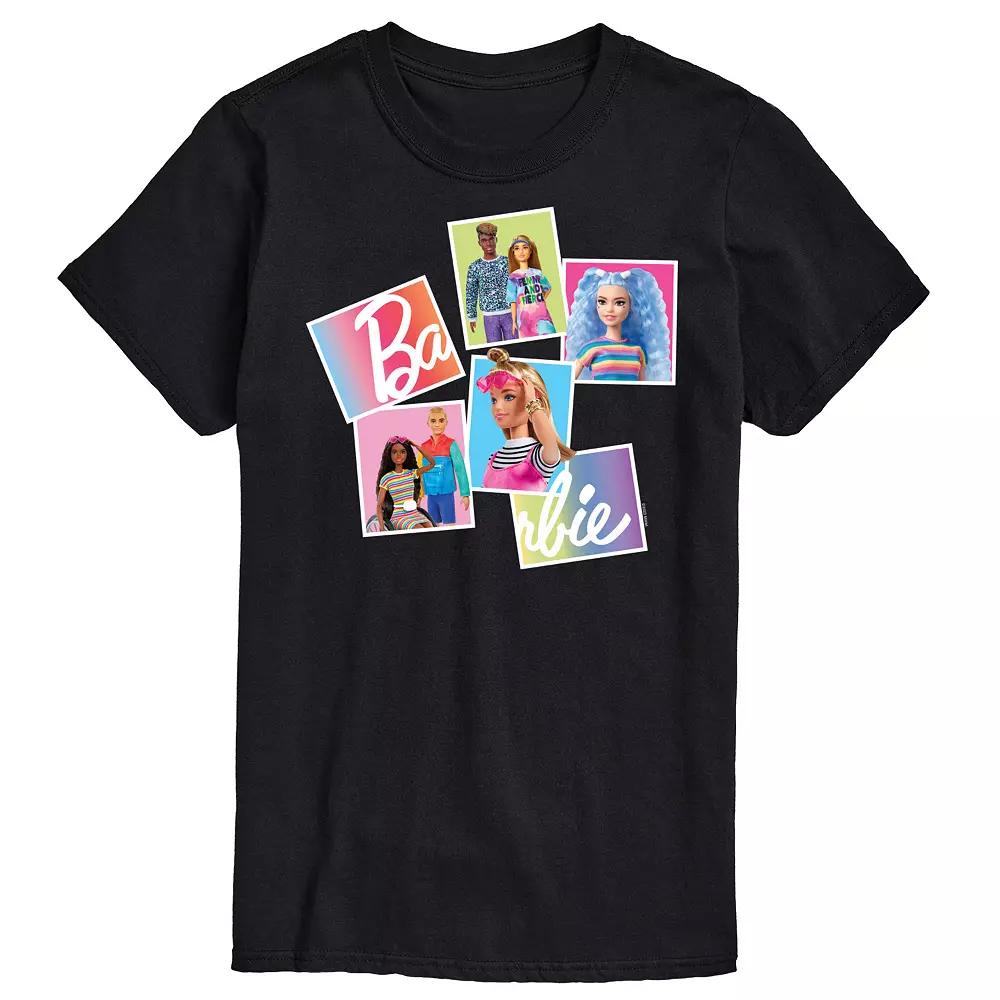 Big & Tall Barbie® Photoreal Collage Graphic Tee, Men's,  Product Image