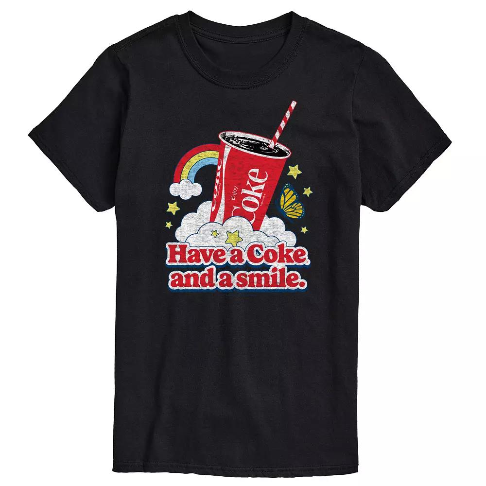 Mens Coca-Cola Have A Coke And A Smile Graphic Tee Product Image