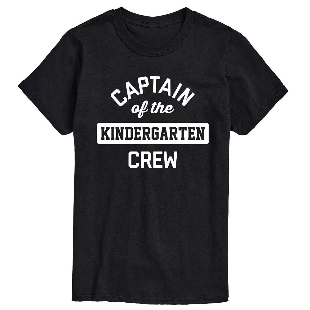 Men's Captain of Kindergarten Crew Tee,  Product Image