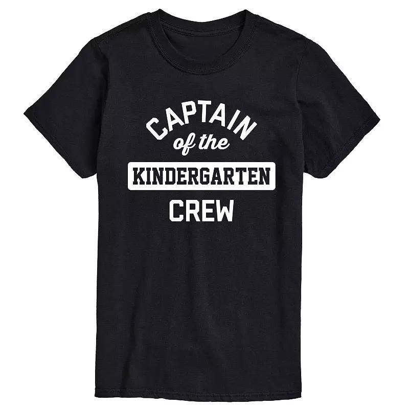 Men's Captain of Kindergarten Crew Tee,  Product Image