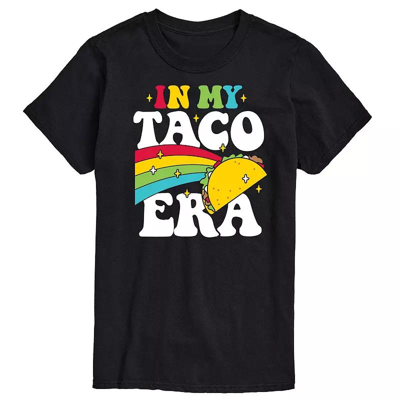 Mens In My Taco Era Graphic Tee Red Product Image