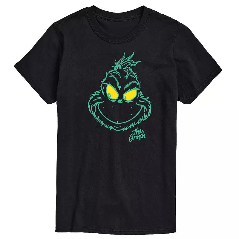 Big & Tall Dr. Seuss The Grinch Merry Grinchmas Toy Bag Graphic Tee, Men's,  Product Image