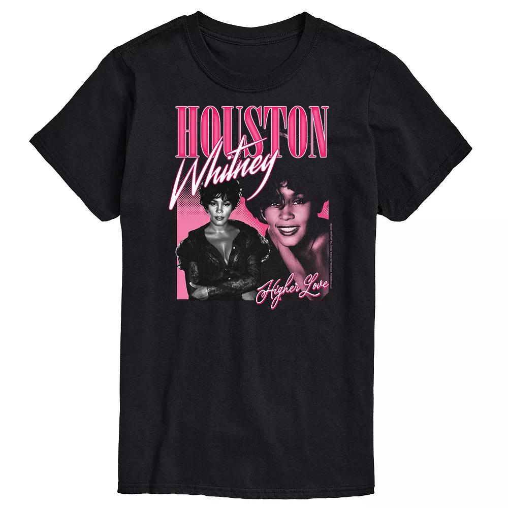 Big & Tall Whitney Houston Higher Love Tee, Men's,  Product Image