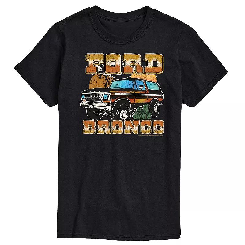 Big & Tall Ford Vintage Bronco Desert Graphic Tee, Men's,  Product Image
