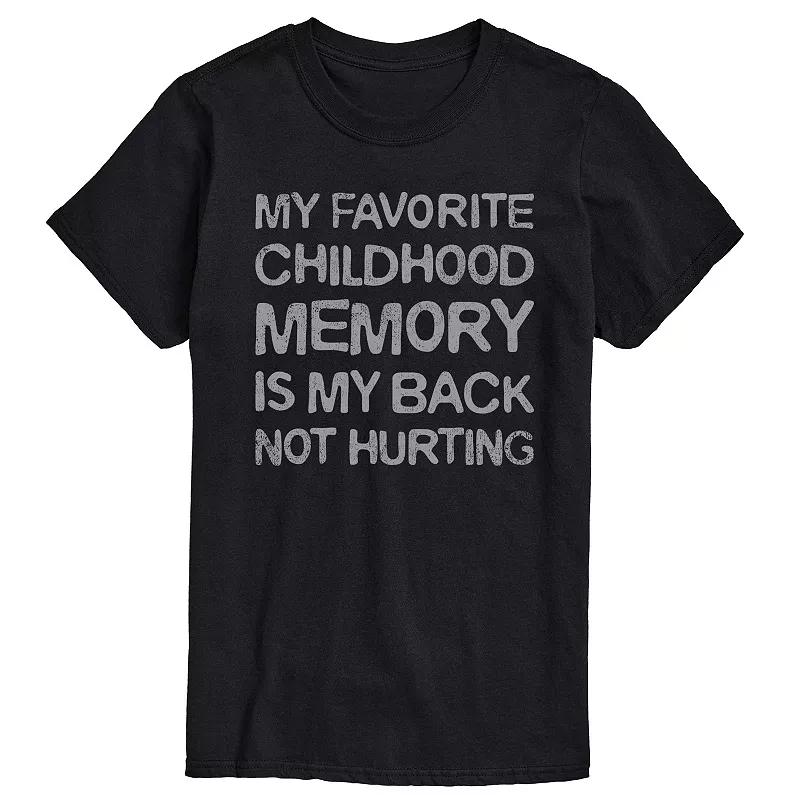 Men's Childhood Memory Is Back Not Hurting Graphic Tee,  Product Image
