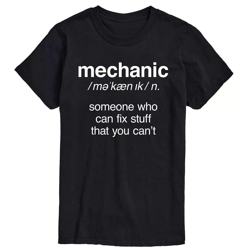 Men's Mechanic Definition Tee,  Product Image