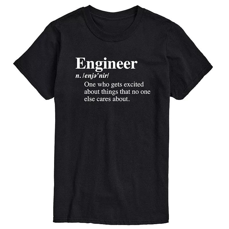 Big & Tall Engineer Definition Tee, Men's,  Product Image
