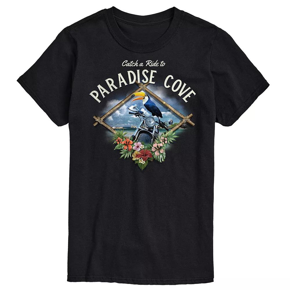 Big & Tall Paradise Cove Postacard Tee, Men's,  Product Image