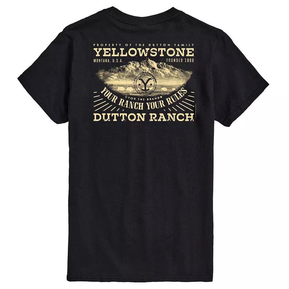 Men's Yellowstone Property Of Dutton Family Graphic Tee,  Product Image