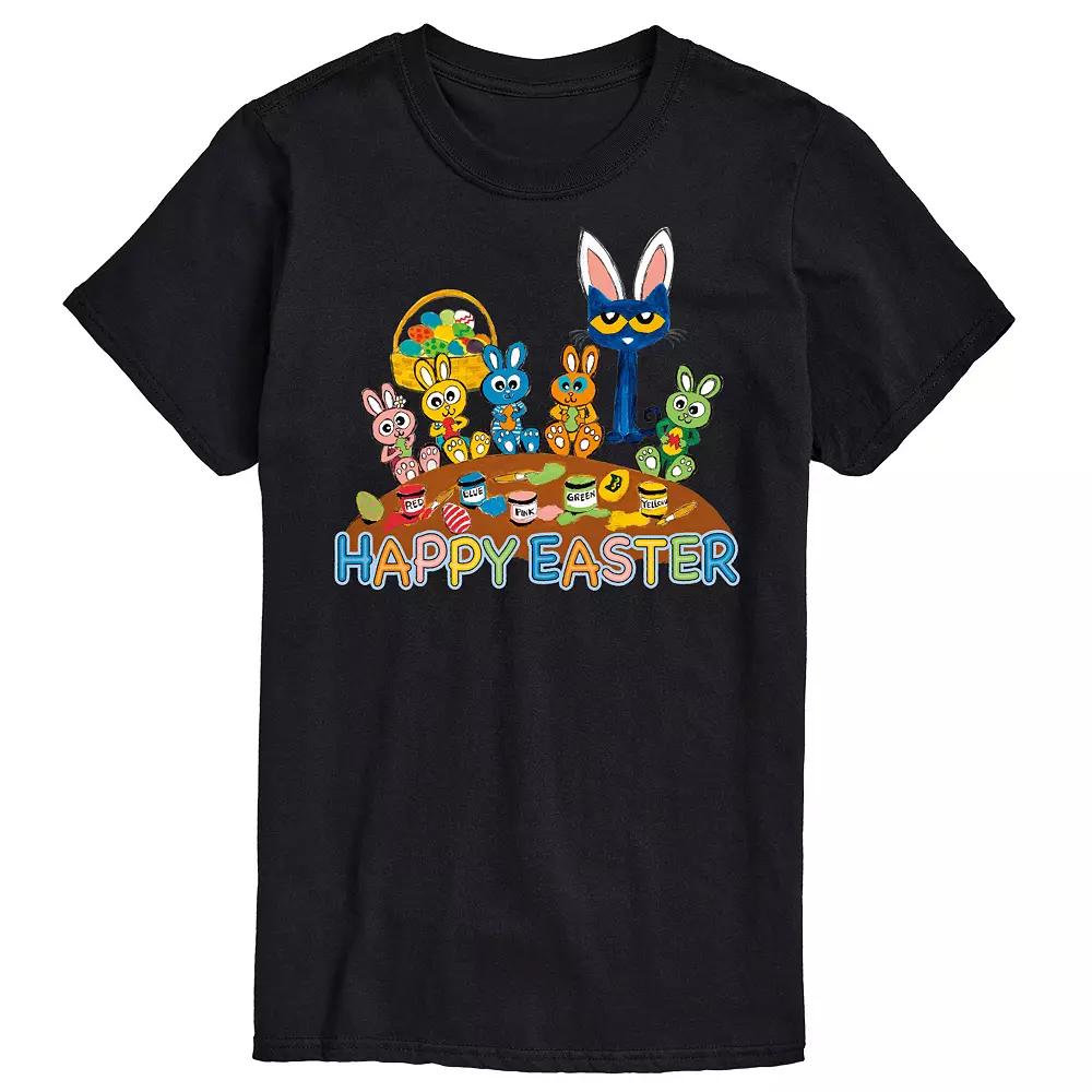 Big & Tall Pete The Cat Happy Easter Tee, Men's,  Product Image