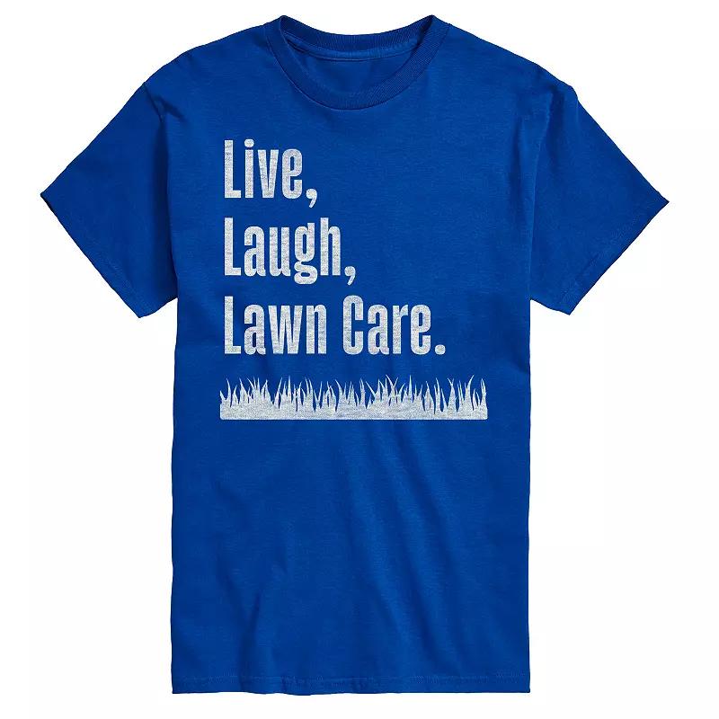 Men's Live Laugh Lawn Care Graphic Tee,  Product Image