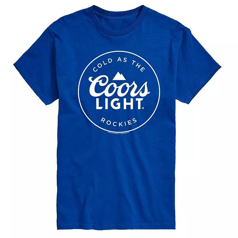 Men's Coors Light Logo Badge Graphic Tee,  Product Image