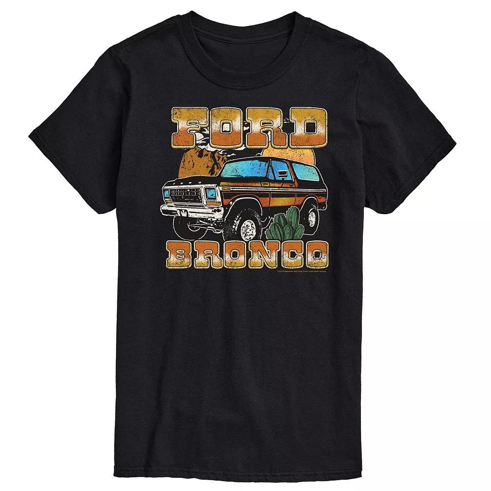 Big & Tall Ford Vintage Bronco Desert Graphic Tee, Men's,  Product Image