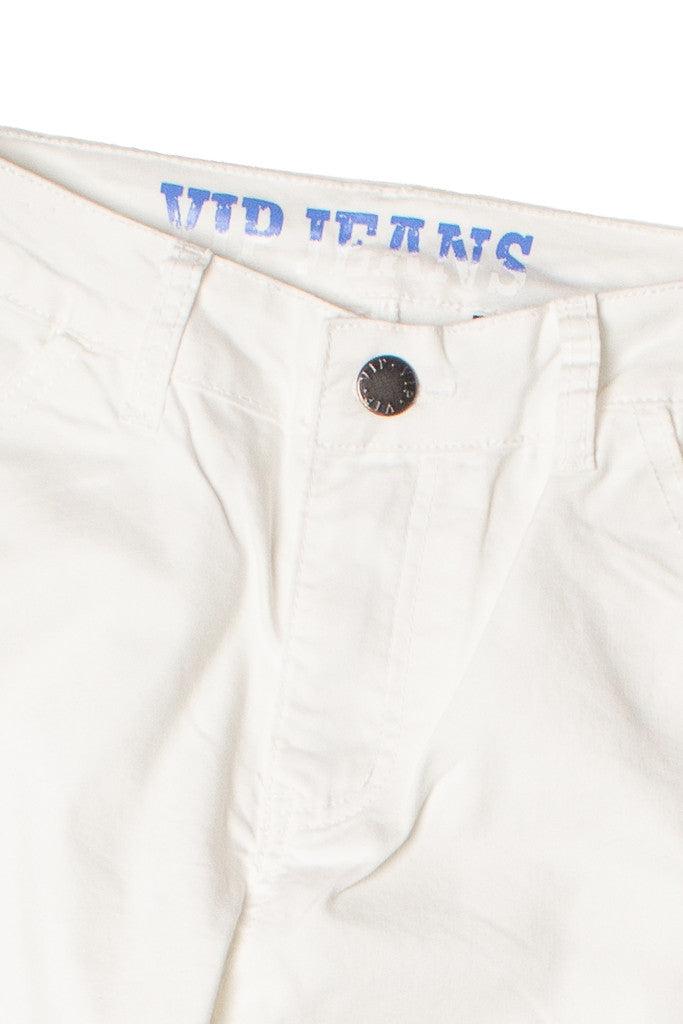 White Cargo Pants Product Image