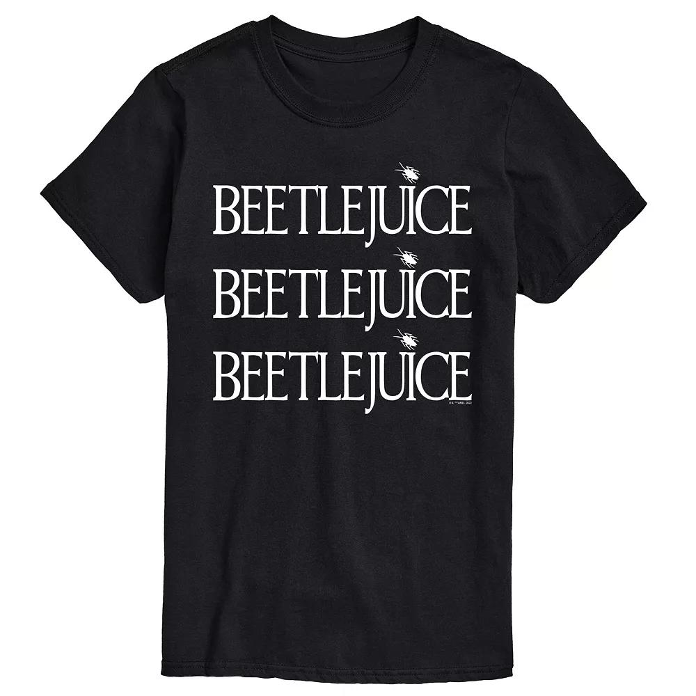 Men's Beetlejuice Stacked Tee,  Product Image