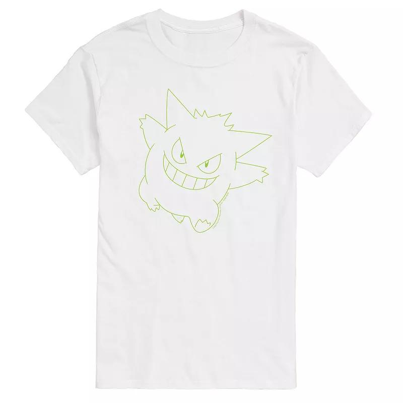 Men's Pokemon GenGar Big Face Tee,  Product Image
