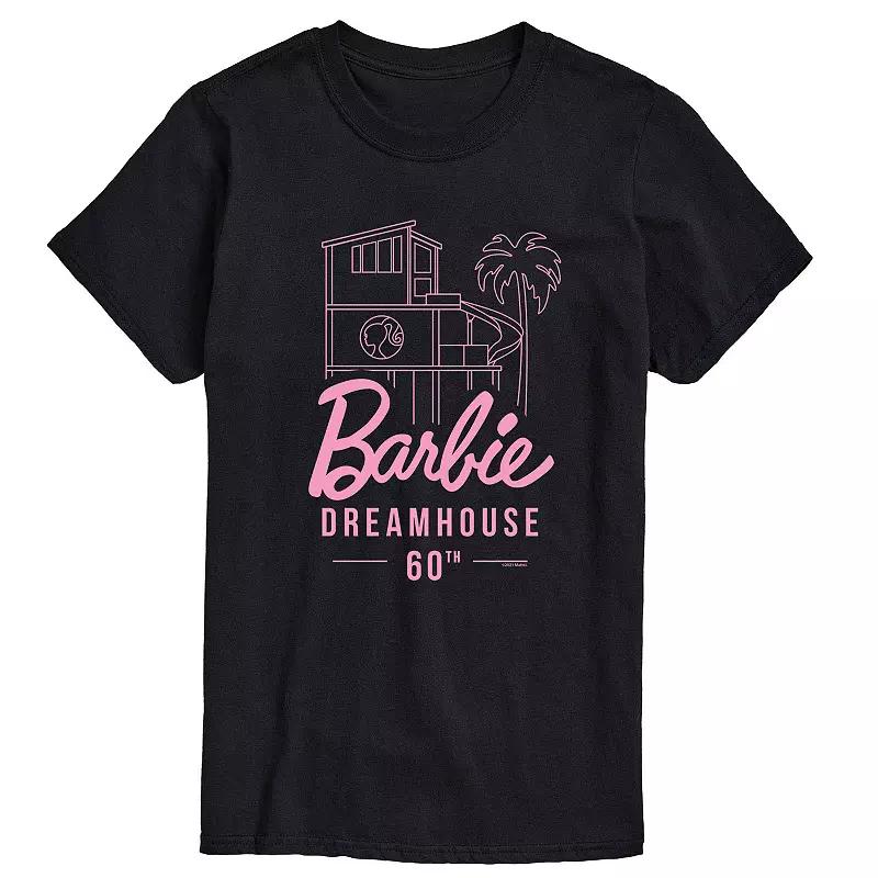 Big & Tall Barbie® Dreamhouse 60th Graphic Tee, Men's,  Product Image