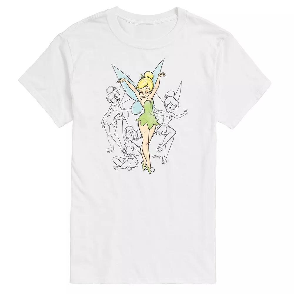 Disney's Tinker Bell Big & Tall Graphic Tee, Men's,  Product Image