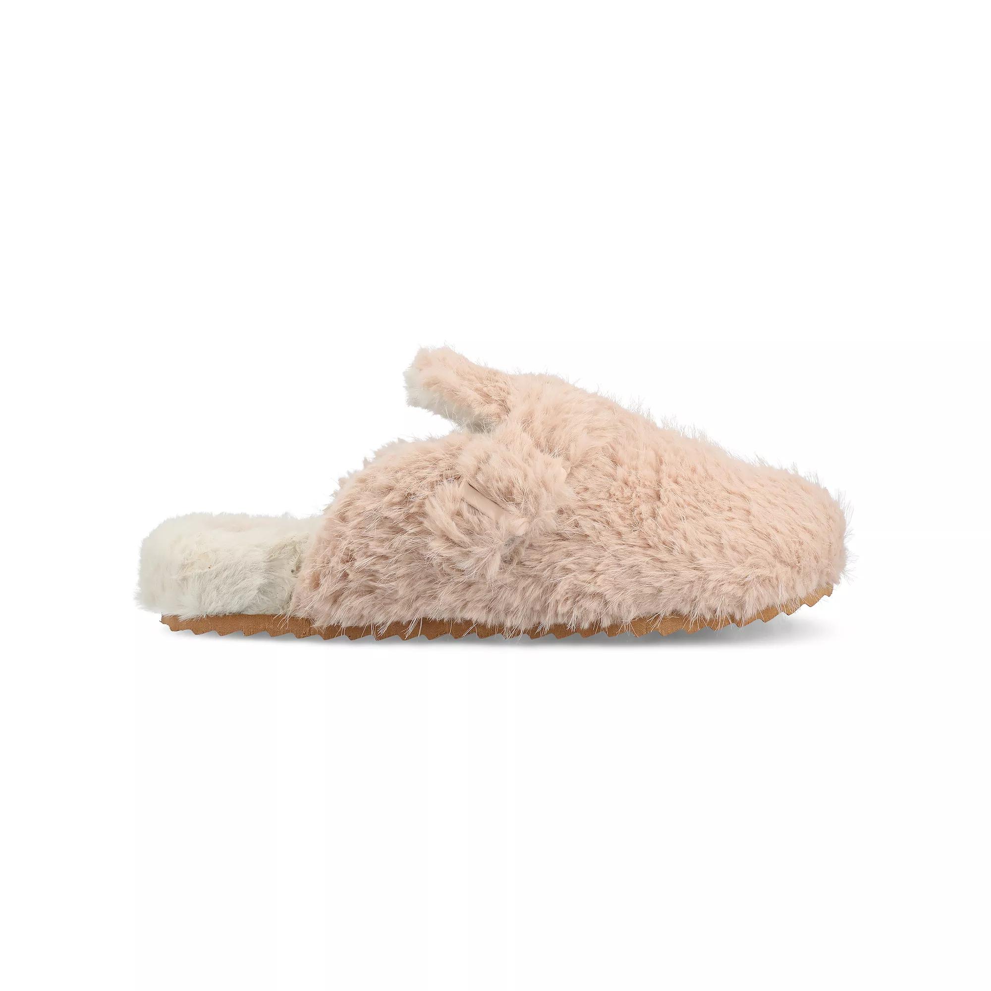 Journee Ardenn Women's Slip-On Scuff Slippers,  Product Image
