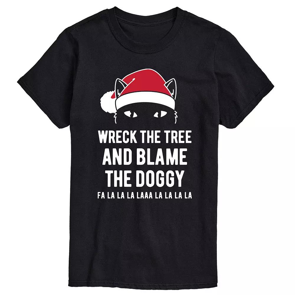 Men's Wreck The Tree and Blame The Doggy Tee,  Product Image
