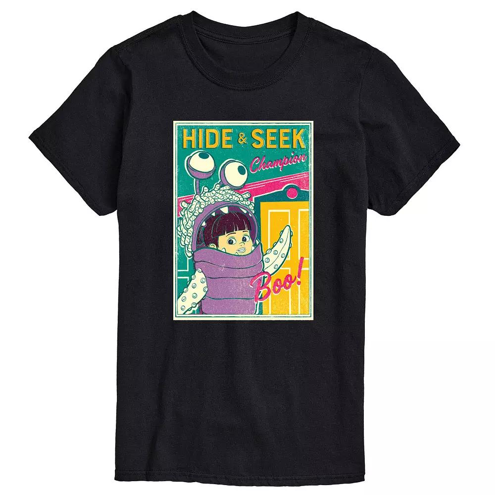 Disney's Monsters Inc. Big & Tall Boo Hide Seek Graphic Tee, Men's,  Product Image