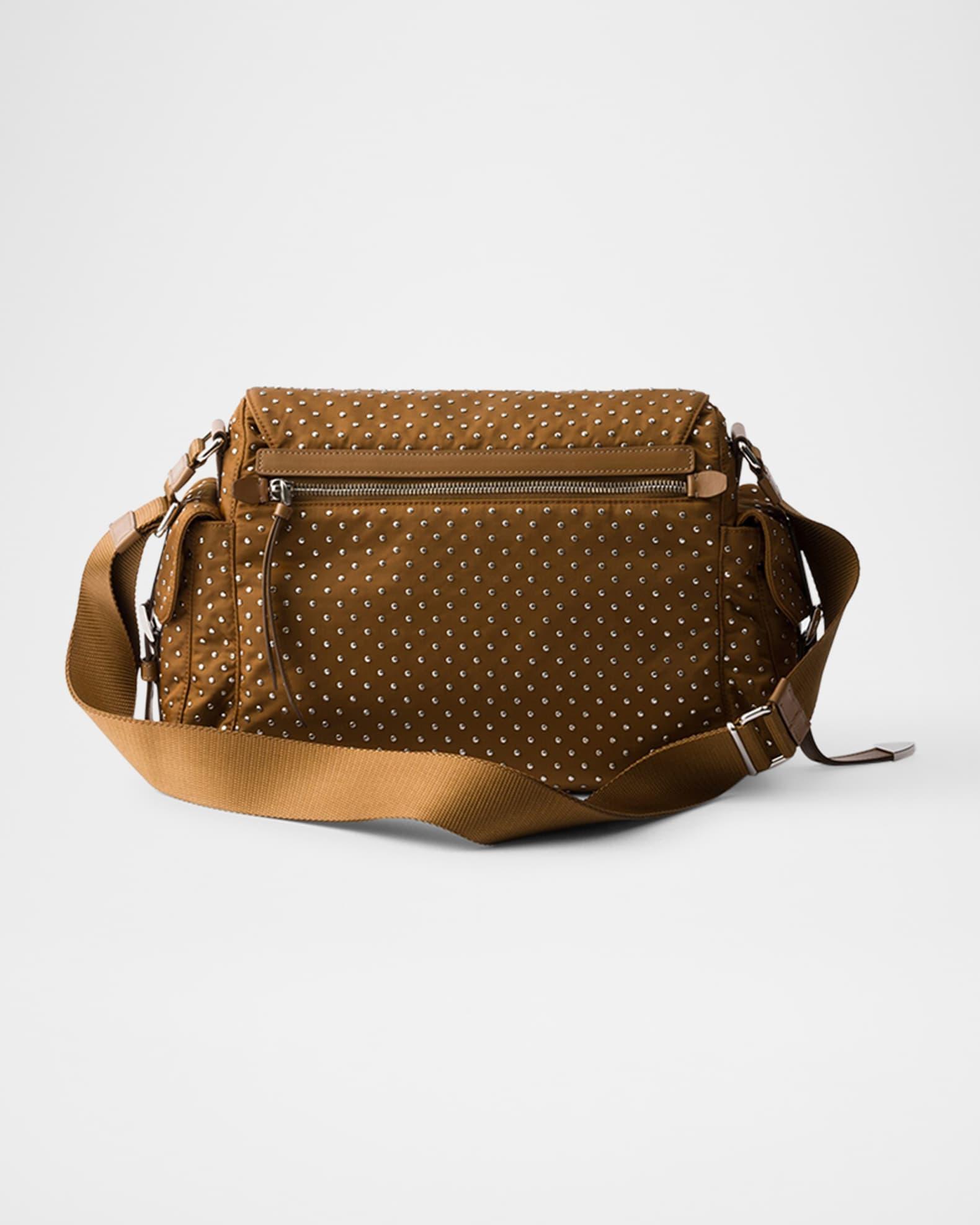 Re-Nylon Studded Shoulder Bag Product Image