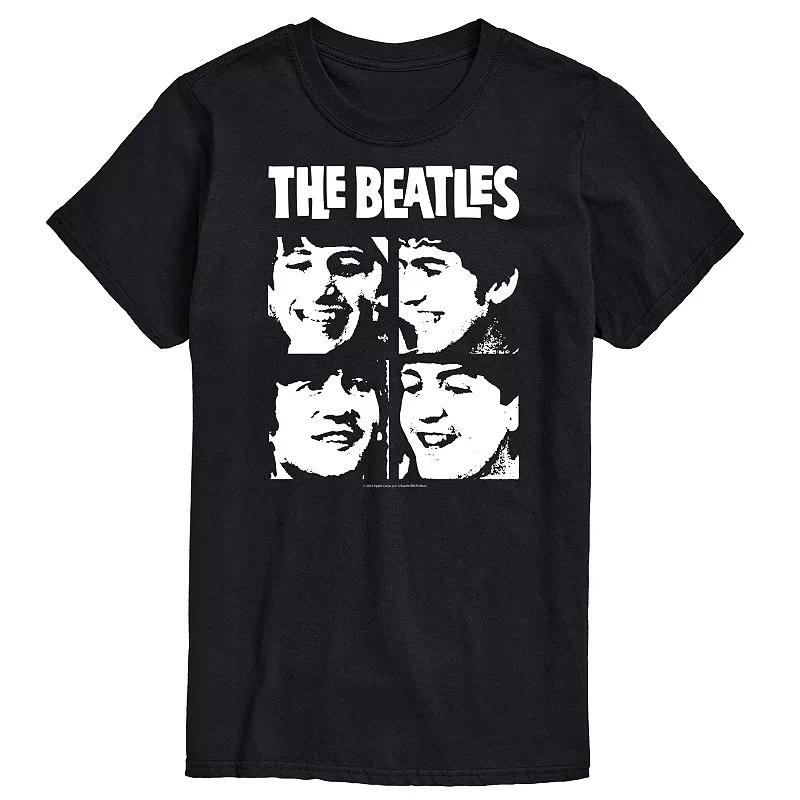 Men's The Beatles Face Grid Tee,  Product Image