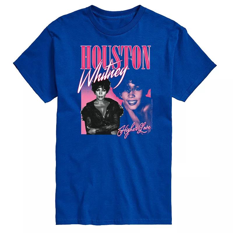 Big & Tall Whitney Houston Higher Love Tee, Men's,  Product Image
