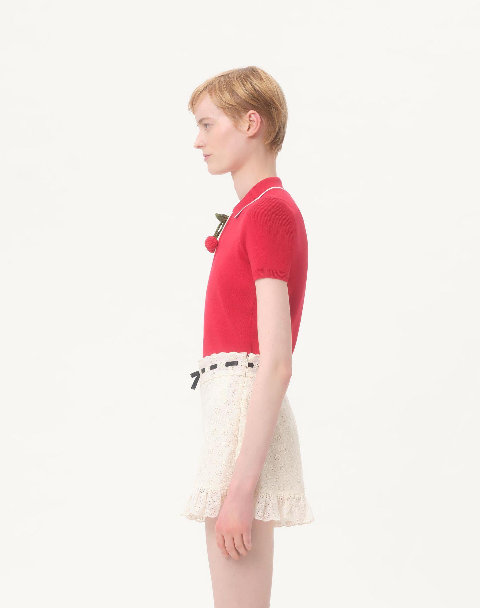 Cotton Top With Cherry Product Image