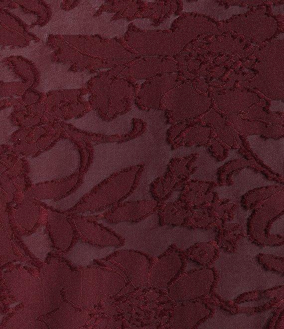 Splendid Cecelia Floral Burnout Crew Neck Long Sleeve Tee Product Image