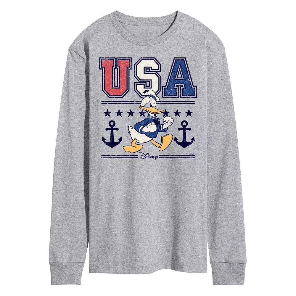 Disney's Men's USA Donald Long Sleeve,  Product Image